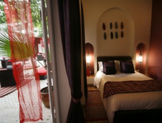 la maison rouge Hotel marrakech Riad marrakech : Exemple de chambre